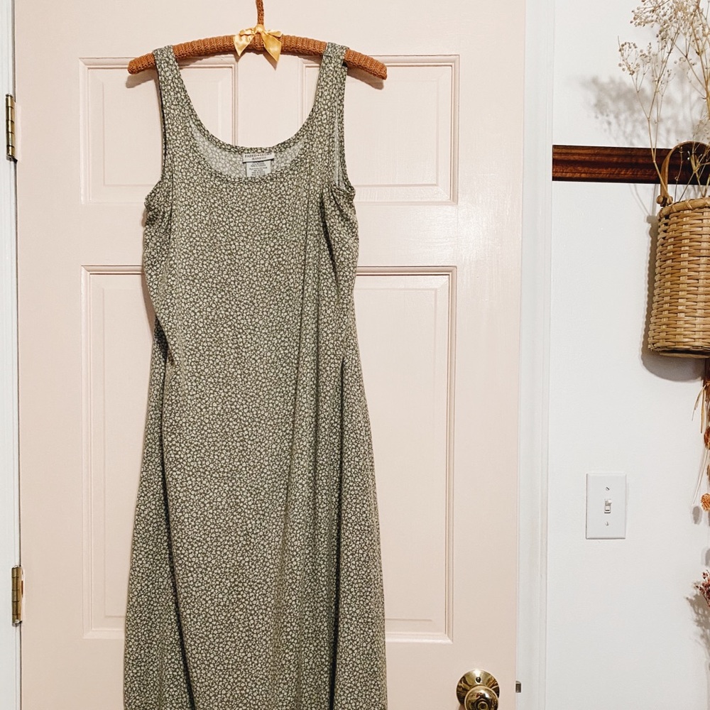 Vintage Faded Glory floral market dress